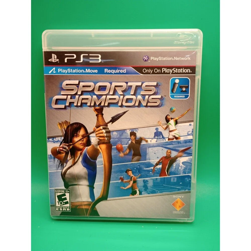 Sony PlayStation 3 PS3 Sports Champions Game PlayStation Move Required